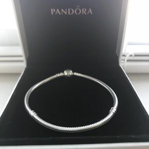 Authentic Pandora Charm Bracelet 7.9